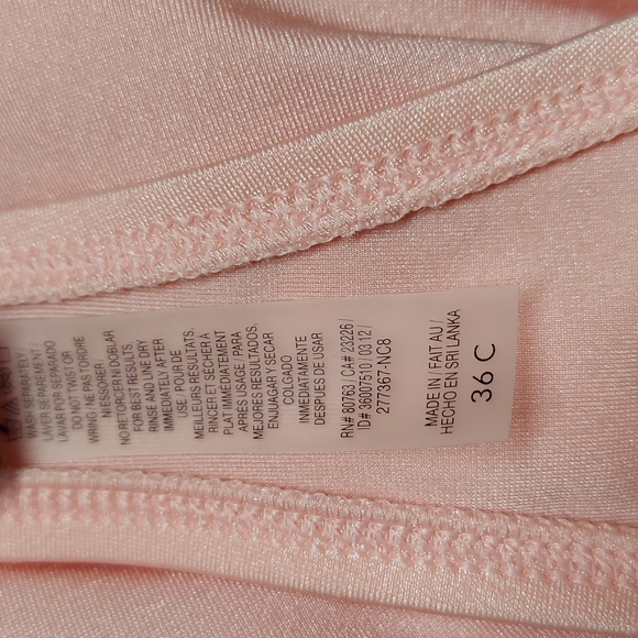 VS Peach Swimsuit Bra - Picture 5 of 7